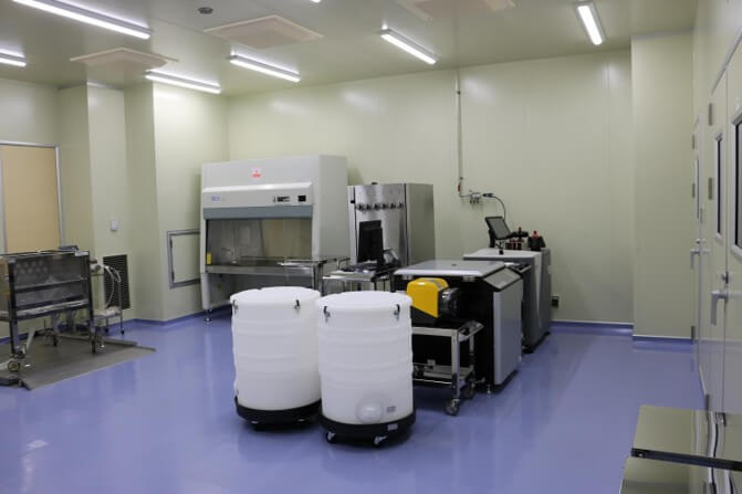 In-house GMP Manufacturing Facilities